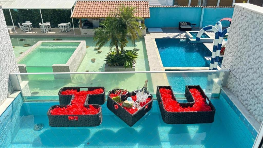 Hotel Encanto Sol & Mar カラグァタトゥバ エクステリア 写真